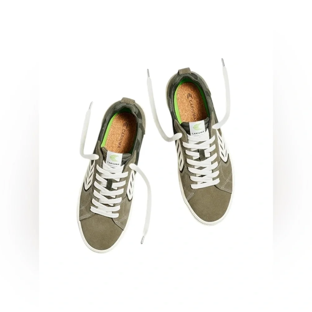🆕 CARIUMA | CATIBA PRO SKATE | BURNT SAND CAMOUFLAGE CANVAS | SIZE: MEN’S US 12 - Picture 2 of 6